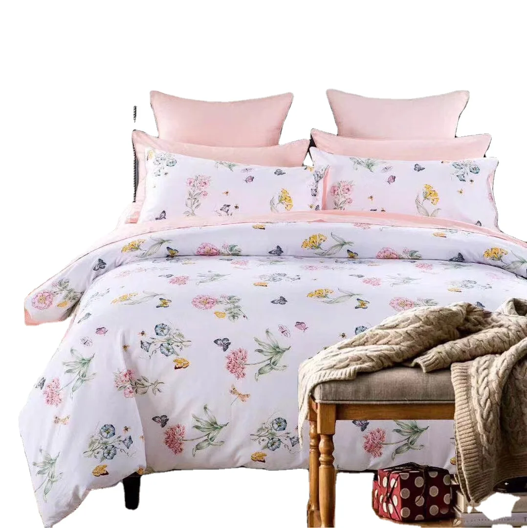 Высококачественный Комплект постельного белья с принтом 300TC