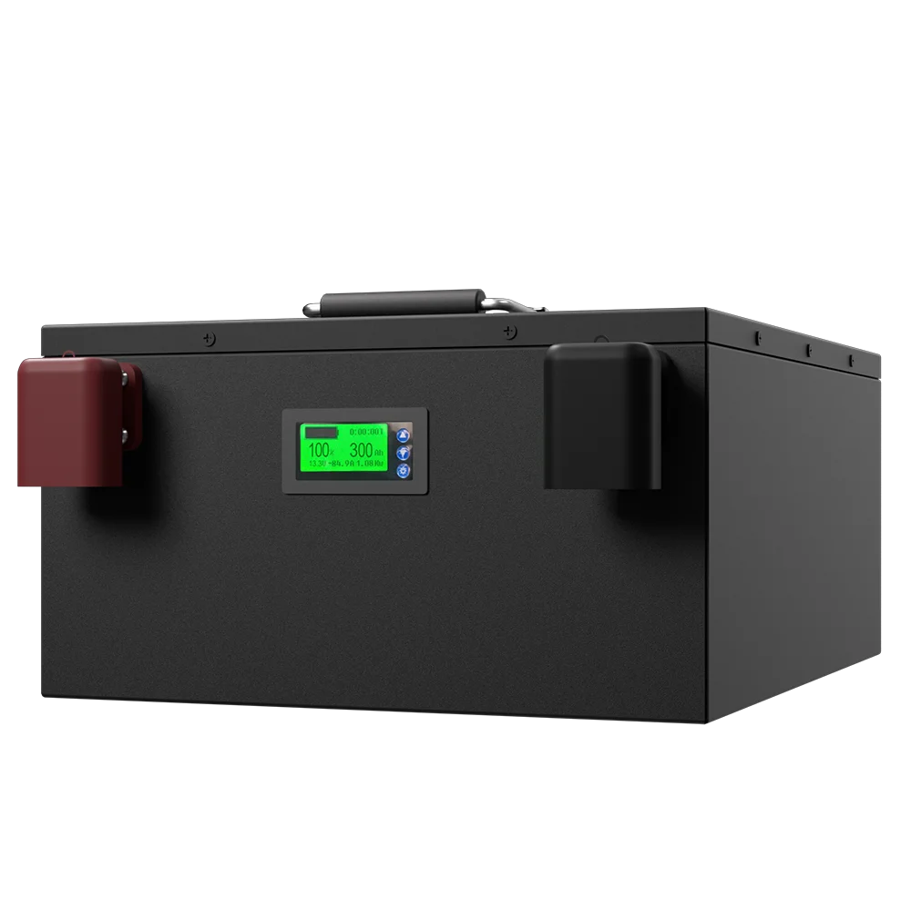 12.8 Volt 3.8kWh Lithium Ion Batteries 4WD Caravans Motorhomes Marine Power Solution with LFP Anode and BMS Protection