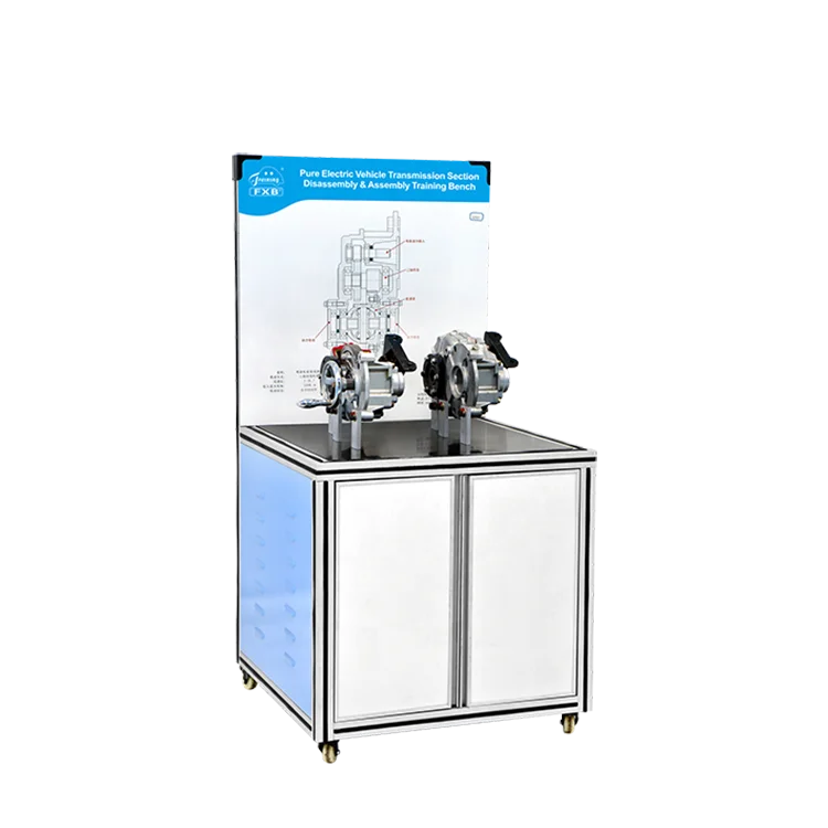 Сечение трансмиссии электромобиля Pure, Разборка и сборка, тренировочное оборудование