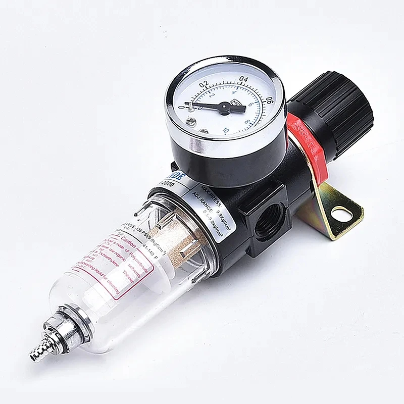 Airtac Type Air Source Treatment Unit FRL Combination 1/4 In Air Pressure Filter Regulator AFR2000