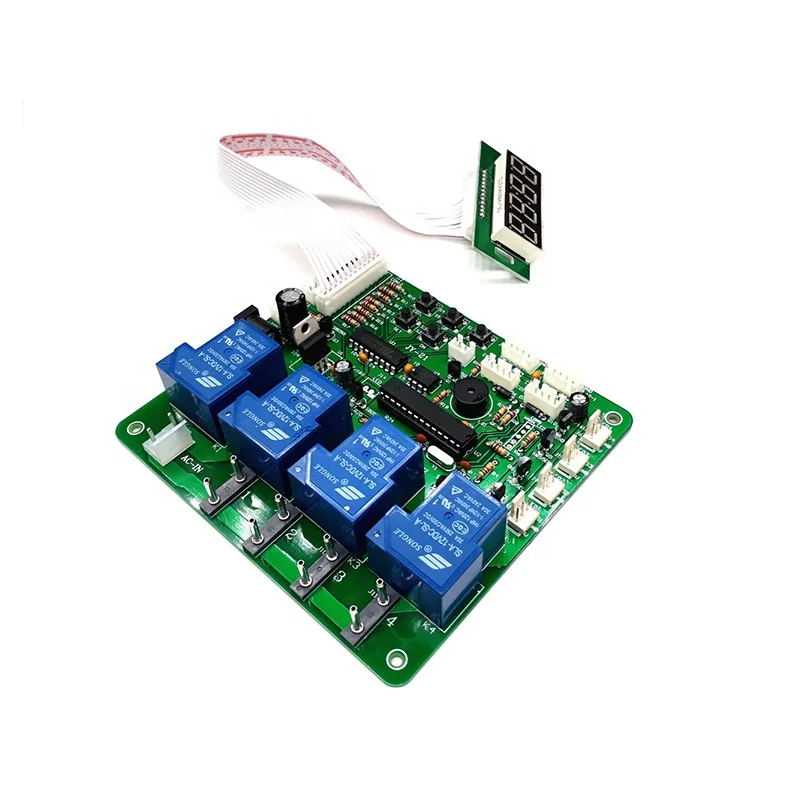 Монетная печатная плата с цифровым таймером 12v control 4 jy21 для стирального массажного кресла
