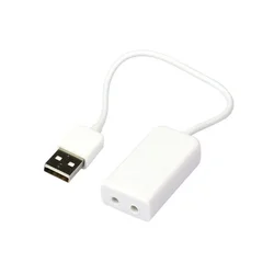 7,1 каналов USB 2,0 Звуковая карта мини внешняя звуковая карта с проводным компьютером ноутбука звуковая карта