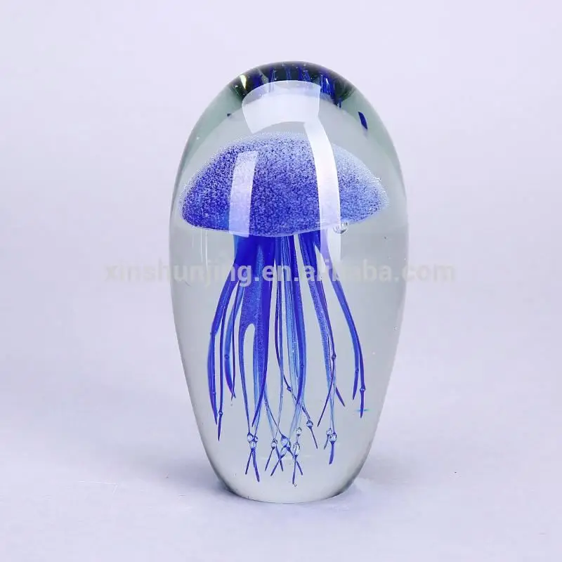 
high quality glass jellyfish glass jellyfish art glass 