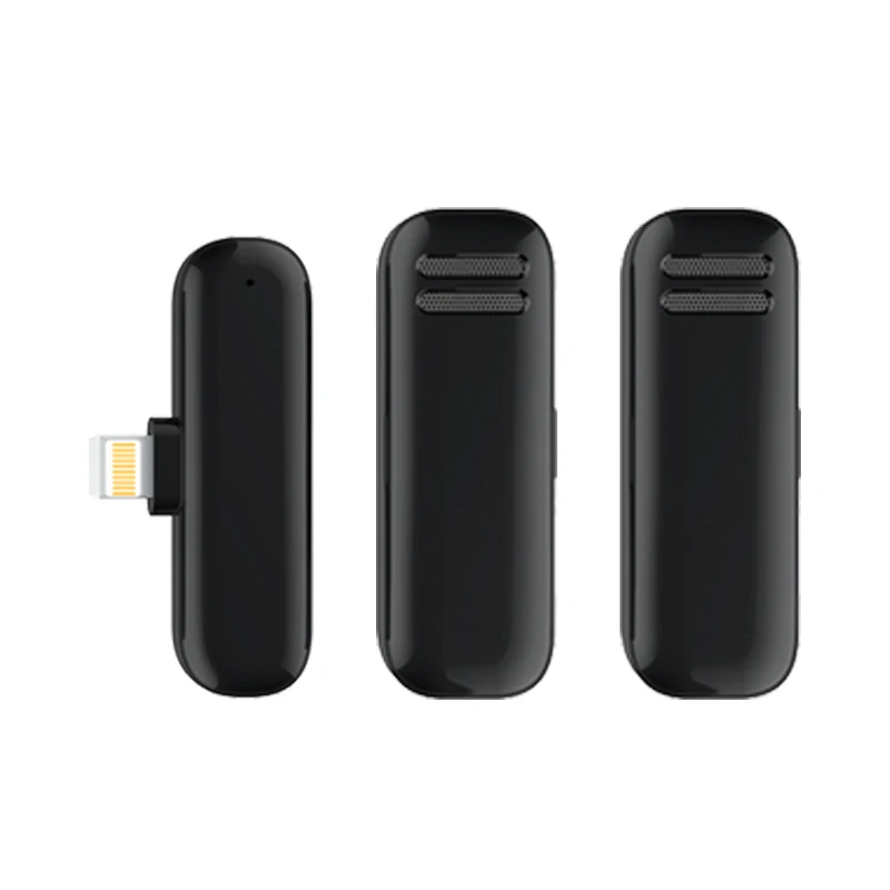 Беспроводной петличный микрофон для iPhone, микрофон Tik Tok, Bluetooth-микрофон, Студийный микрофон для записи