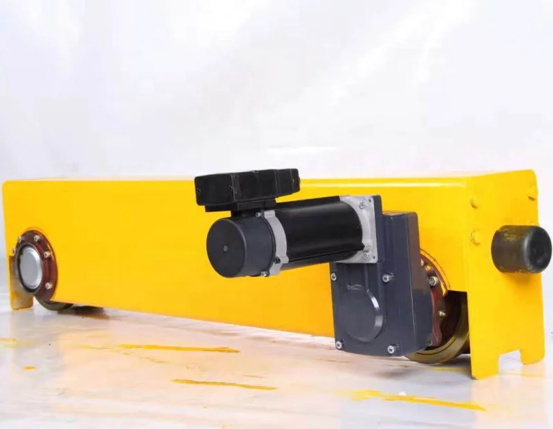 Electric Travelling Crane End Beam with Reducer Motor Crane End Carriage