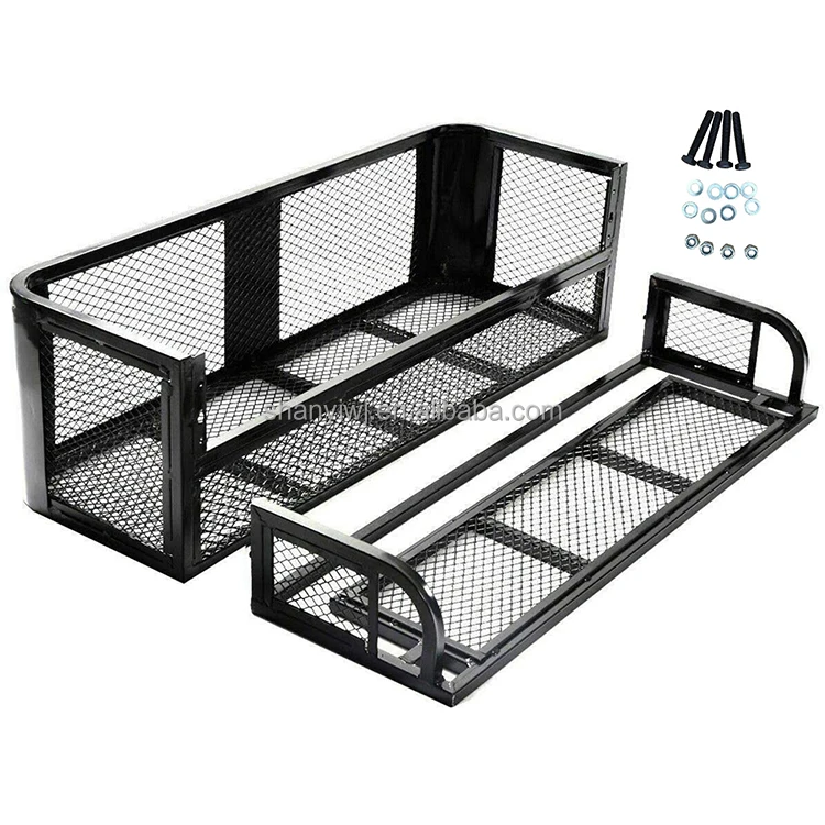 Оптовая продажа с фабрики, универсальный вездеход, передняя грузовая корзина и задняя подвесная стойка, багажник, Стальная Сетчатая поверхность