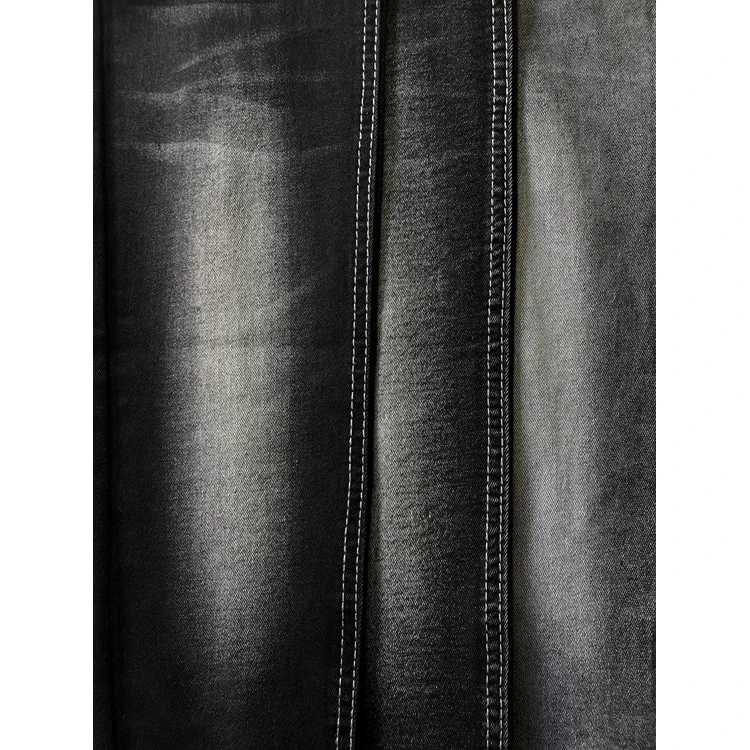 Китайский Производитель, низкая цена, высокое качество, черная джинсовая ткань, джинсы, волнистая джинсовая ткань