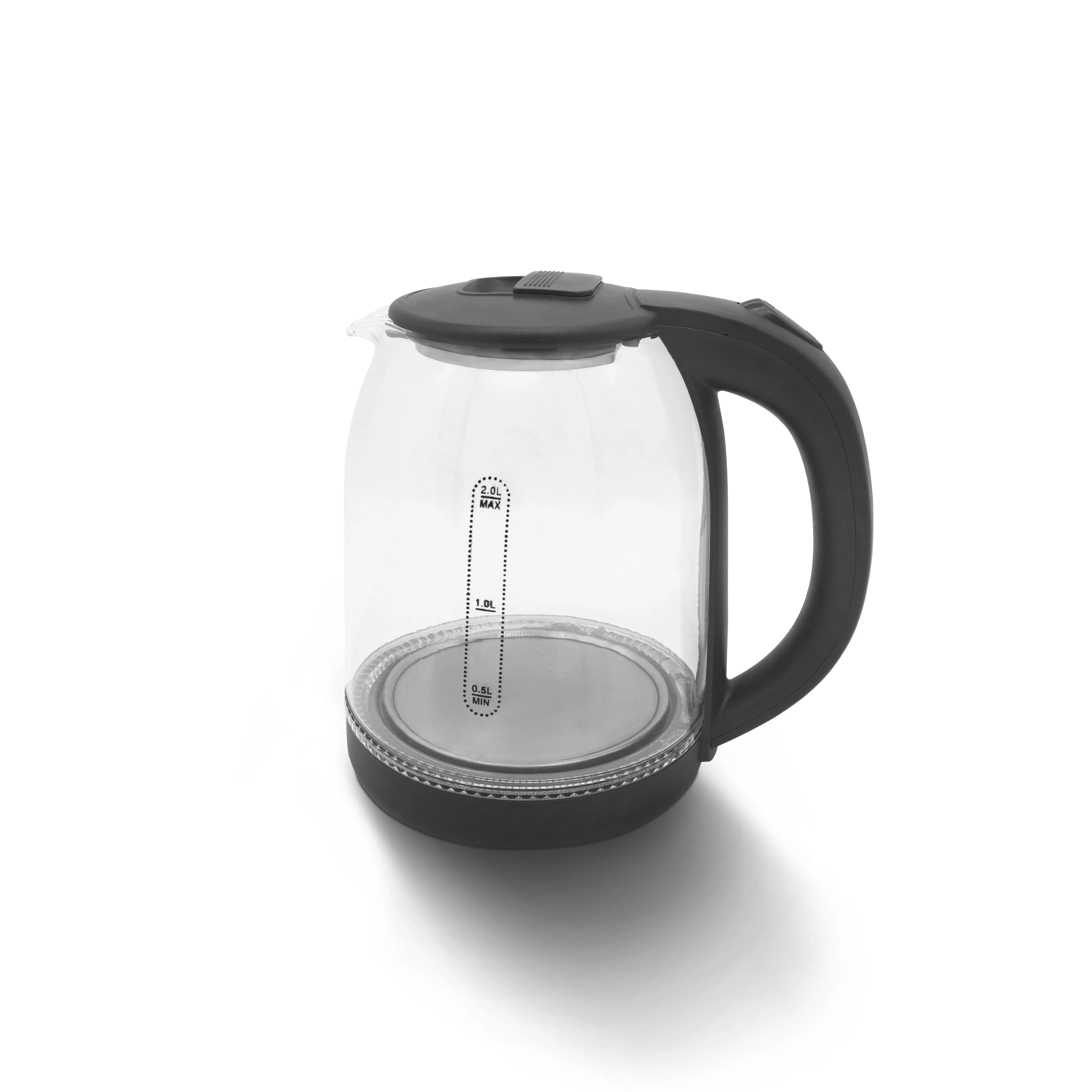 home electronics kitchen appliances water  White  BLACK Transparent High Borosilicate Glass pot Electric Kettle