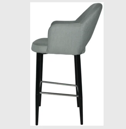 YTOU15 China Factory Fashion Design Kitchen Living Room High Bar Stool Chair For Table With Armrest