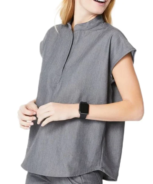 Newly Launch Nursing Scrub Hospital Uniforms Polyester Rayon Spandex Stretchy Fabric Medical Scrubs Set