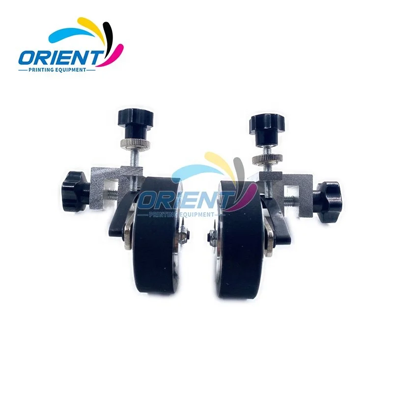 Durable 1Pair Rubber Wheel Pressure Wheel 67*25*8mm For Die Cutting Machine Press Hot stamping machine Parts