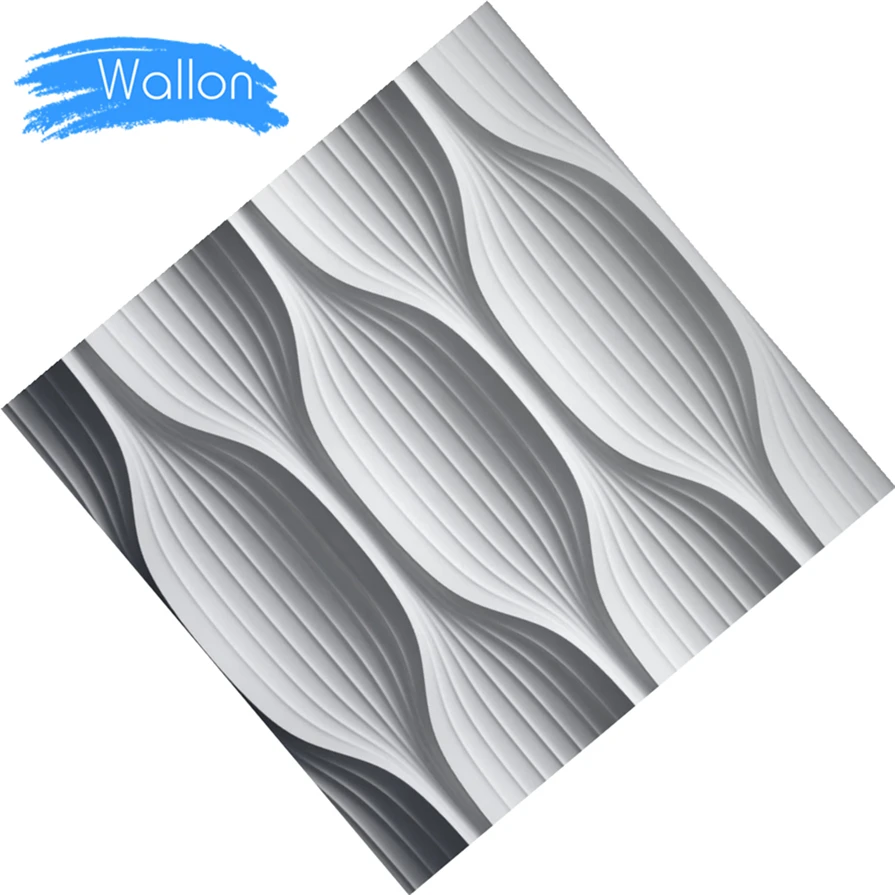 Rich Color Indoor Modern Wall Panel 3D For Interior Wall