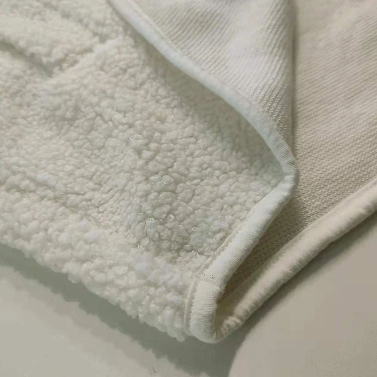 OEM Custom Women High Collar Shearling Berber Polar Fleece Sherpa Jacket With Front Pocket Teddy Jacket