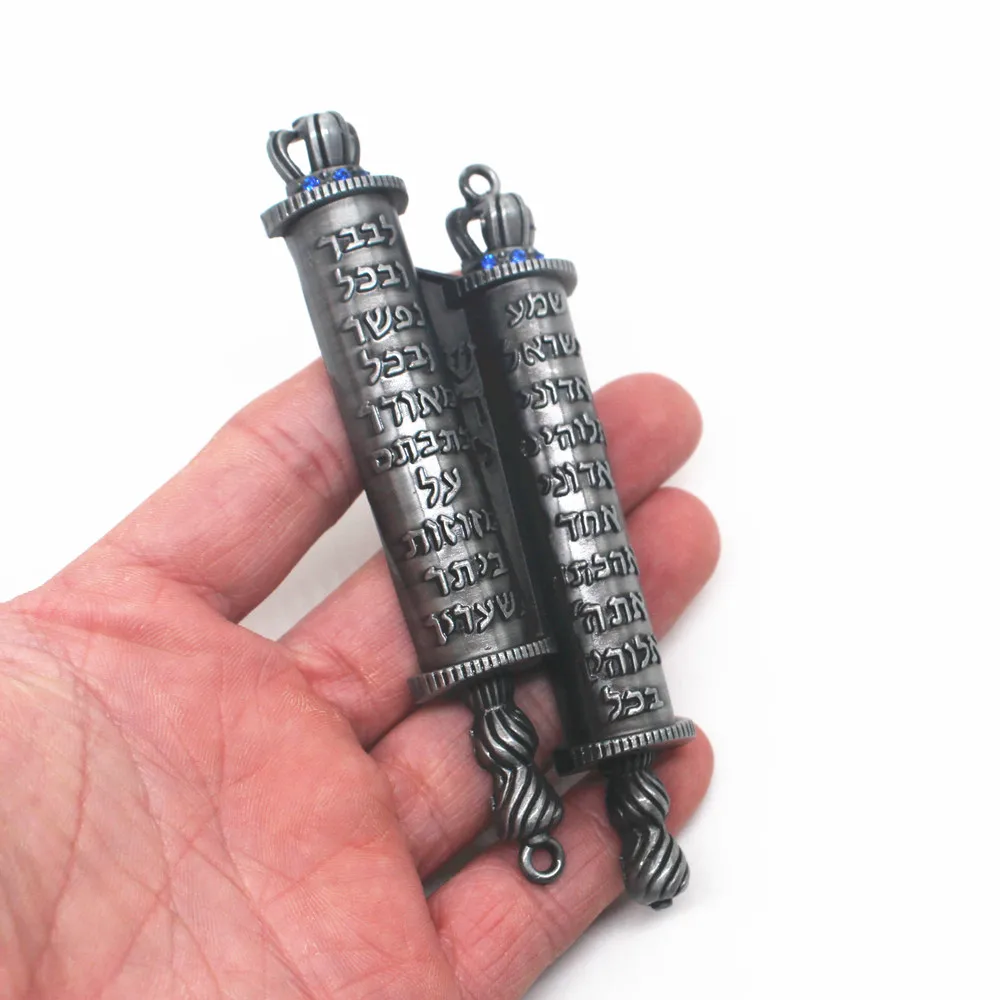 Mezuzah Case Home Decoration Judaica Mezuza Scroll Religious Hanukkah Hebrew Words Door Decor