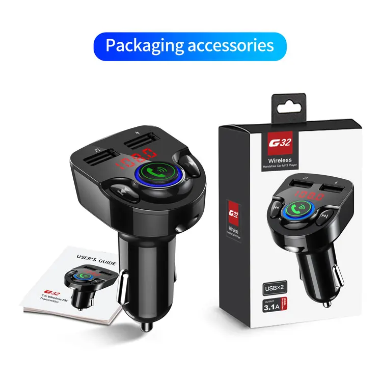 MONFONK 3.1A двойное зарядное устройство USB G32 5 0 Автомобильный MP3-плеер с TF-картой/USB