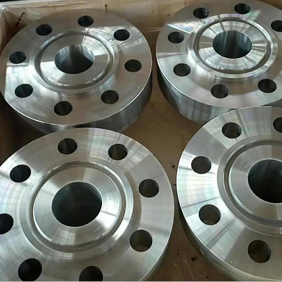 ASTM A694 F60 сварочные шейные фланцы 6 дюймов Класс 2500 с кольцевым соединением