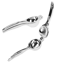 Hand Manual Metal Stainless Steel Lemon Squeezer Heavy Duty Citrus Press Juicer For Kitchen