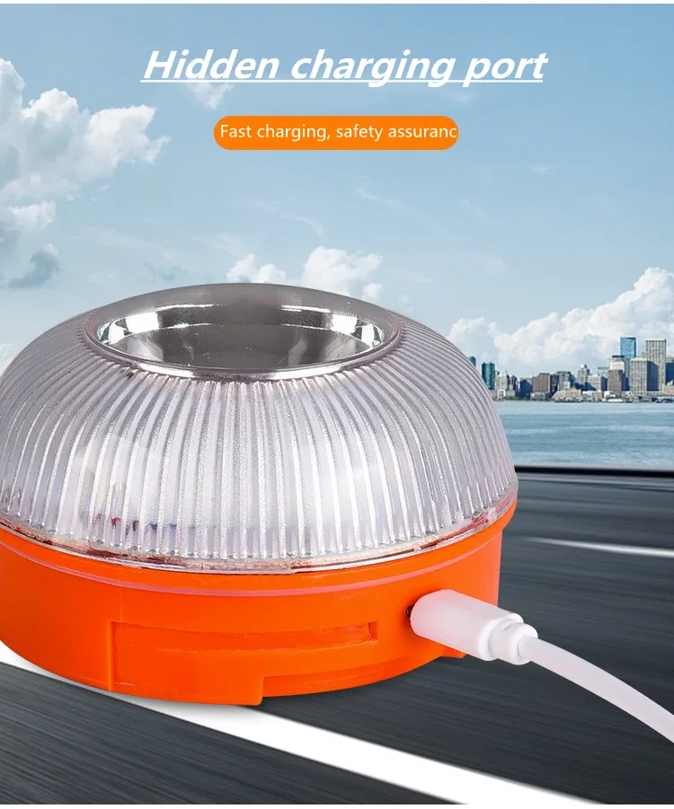 2021 New High-performance Emergency Flashlight Multi-purpose Usb Rechargeable Car Light