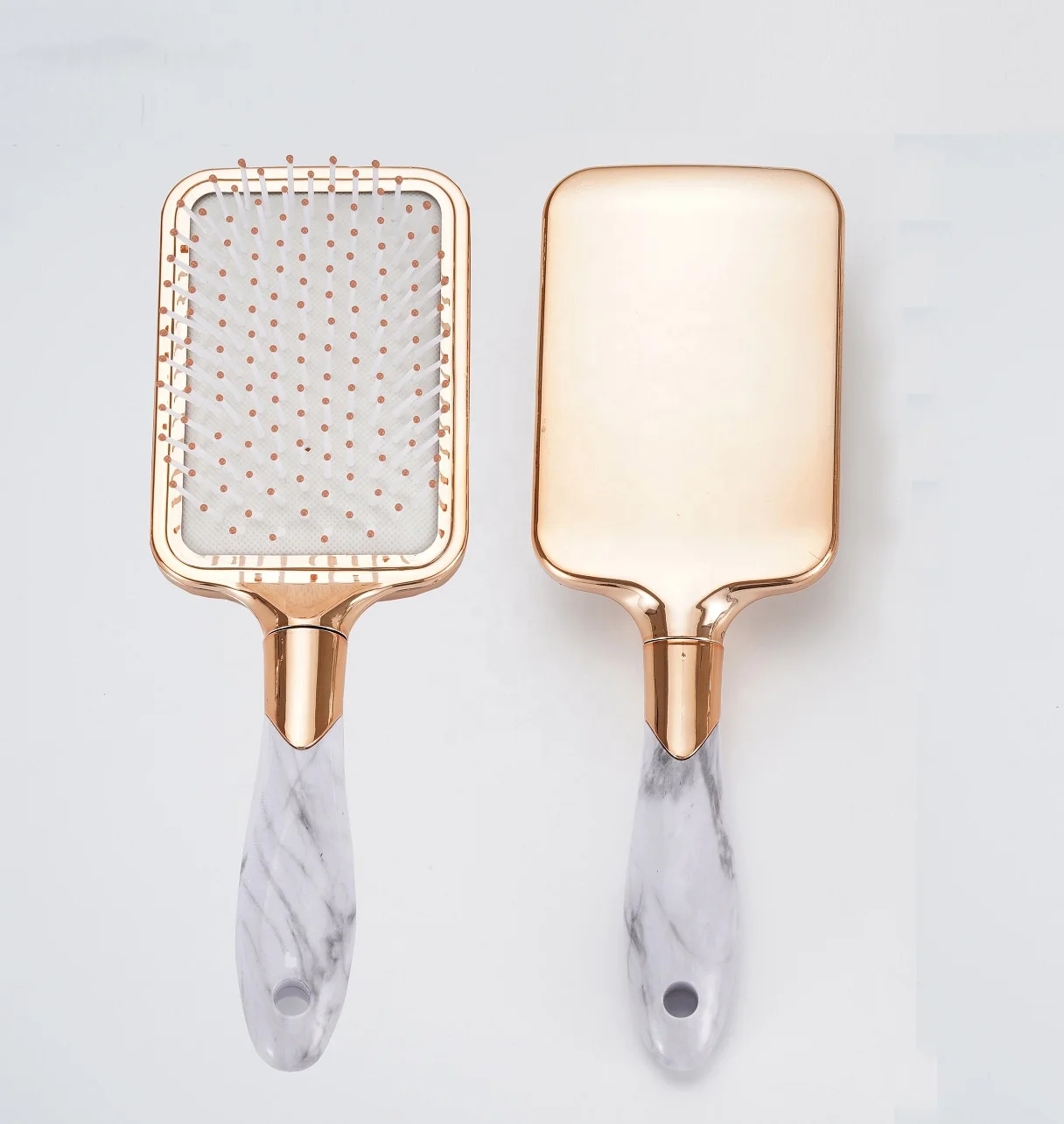 Marmor Cepillo De Peinar Bling Hair Brush оцинкованная электрическая щетка для Cabello Bling Wig Brush с логотипом Private Label