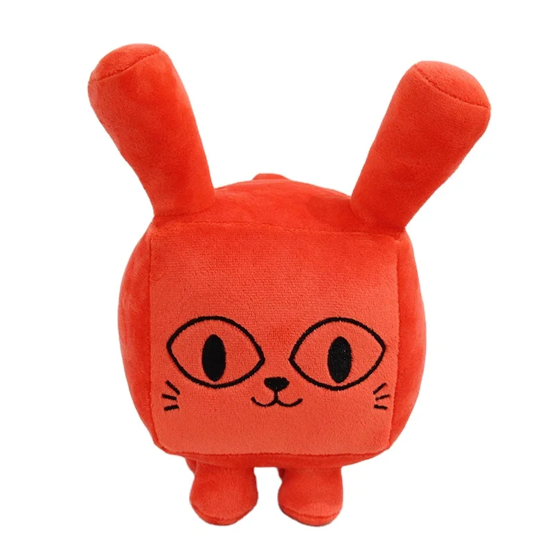 Wholesale plush doll High quality stuffed character anime toy Game Pet Simulator X Toy Blue Red Titanic Balloon cat Plush