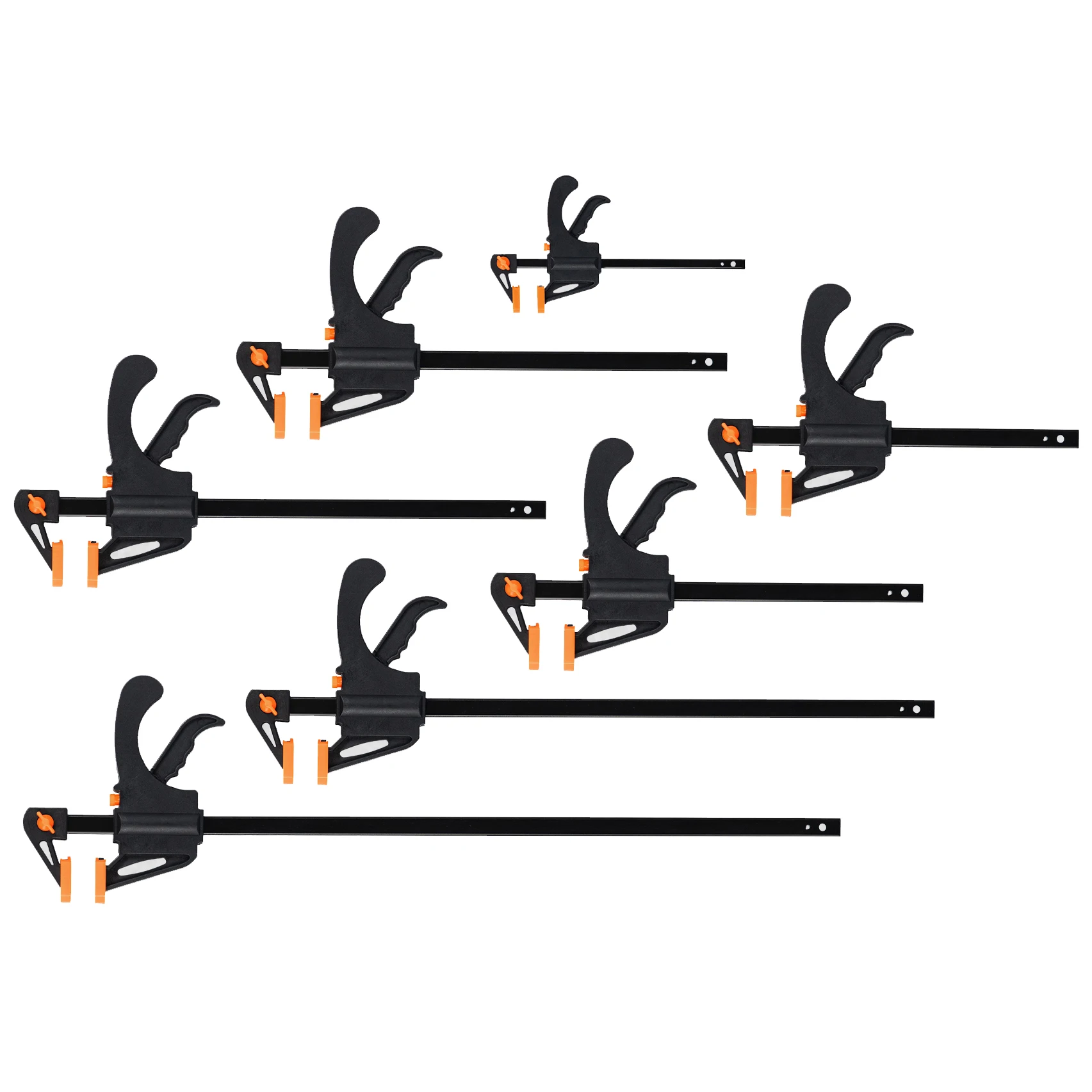 SALI ratchet quick release fixed home tools household light-duty plastic woodworking tools F style clamp