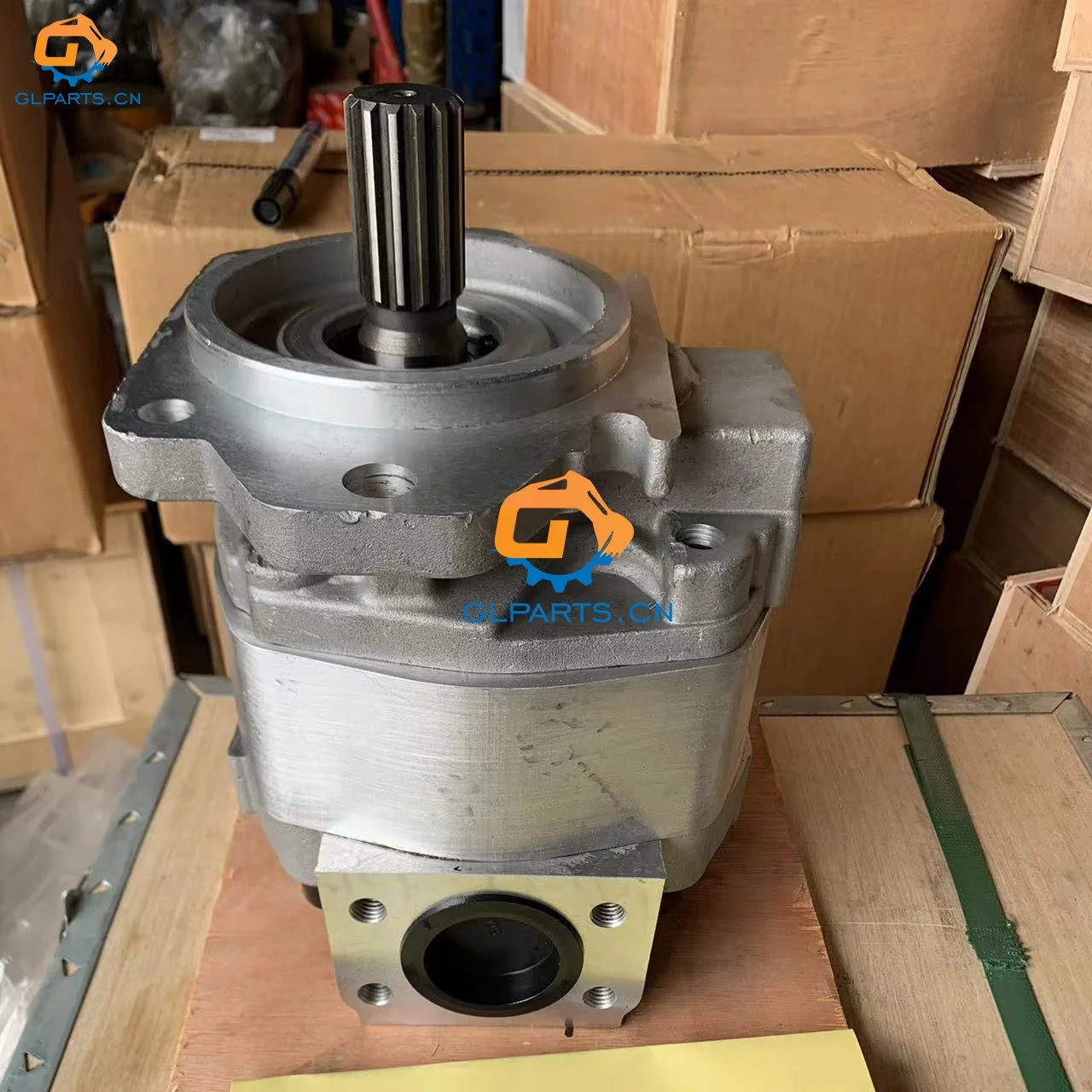 Запчасти для фронтального погрузчика/самосвала HD465 WA500 WA470 Шестеренчатый насос 705-12 40010
