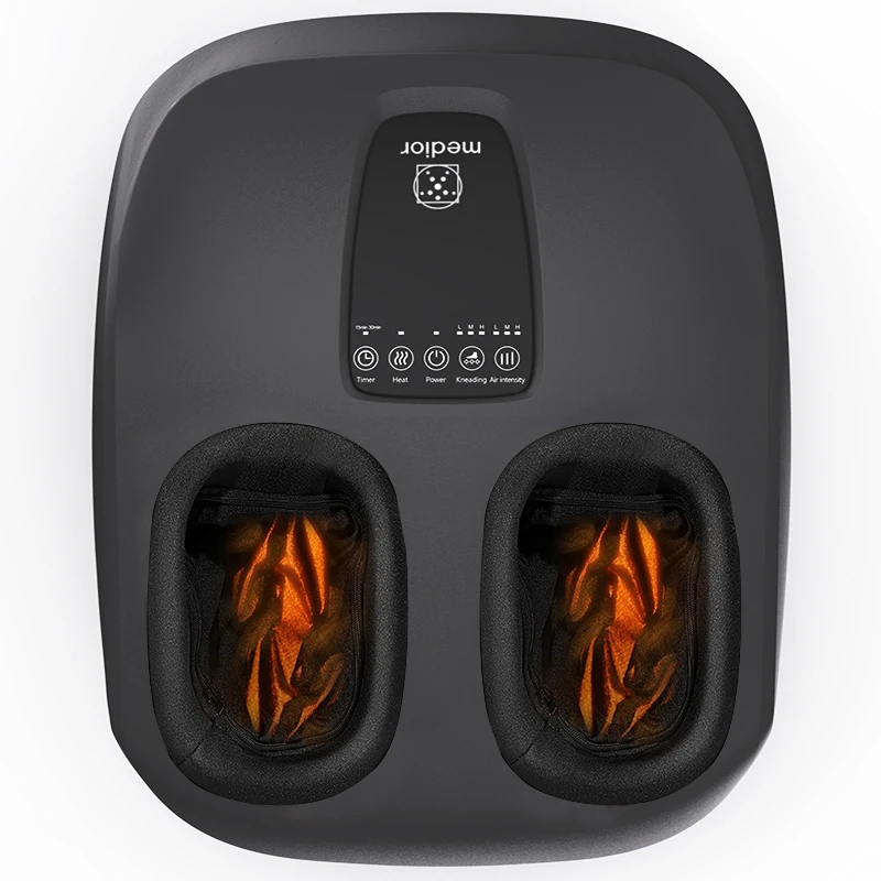 Стандартный размер подходит для ног до 12 размеров компрессионный массажер для ног с функцией вибрации и подогрева массажер для ног