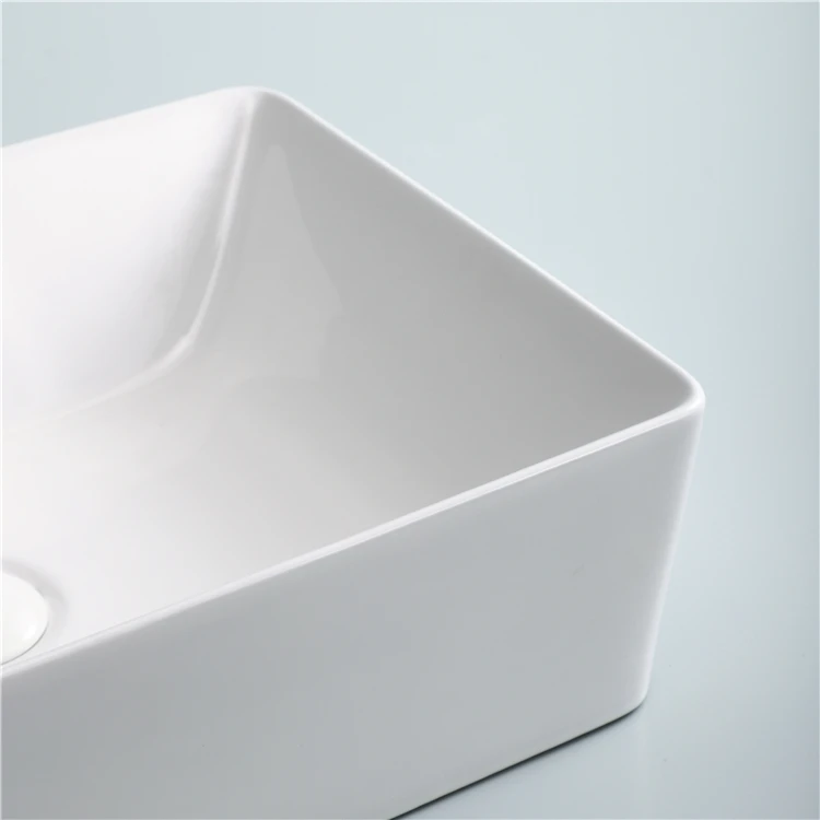 Classic design countertop handrinse sink ceramic wash art basin for bathroom