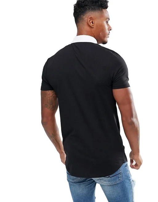 Factory Oem Mens polo T Shirt Long/Short Sleeve Rugby Logos Print