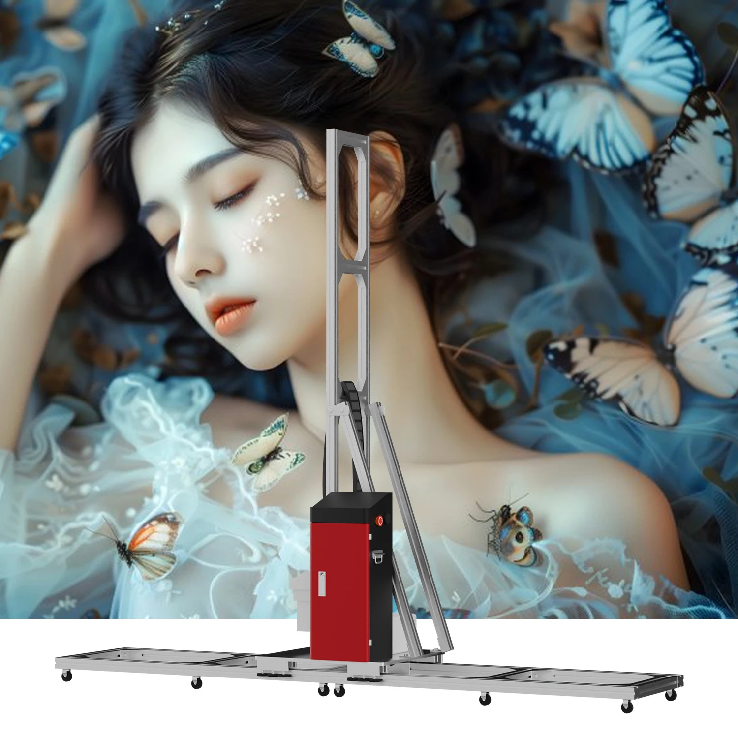 Wholesale 3D Vertical Printer Machine Inkjet Decals Printer Ink Wall Decals Printing Machine for Wall Decor Picture Uv Painting
