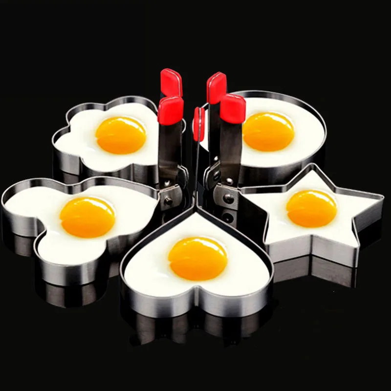 
1.2mm Thick 304 Stainless Steel Silicone Handle Omelette Mold 