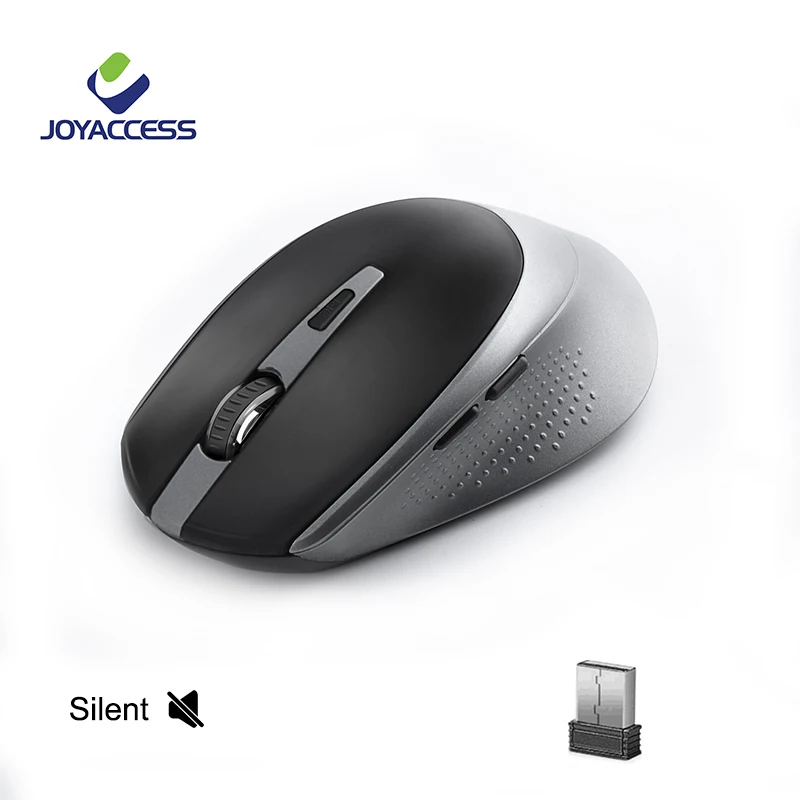 
Noiseless 2.4GHz Wireless Mouse for Laptop Portable Mute Mice Ergonomics Computer Mouse for Desktop Notebook PC Mause 