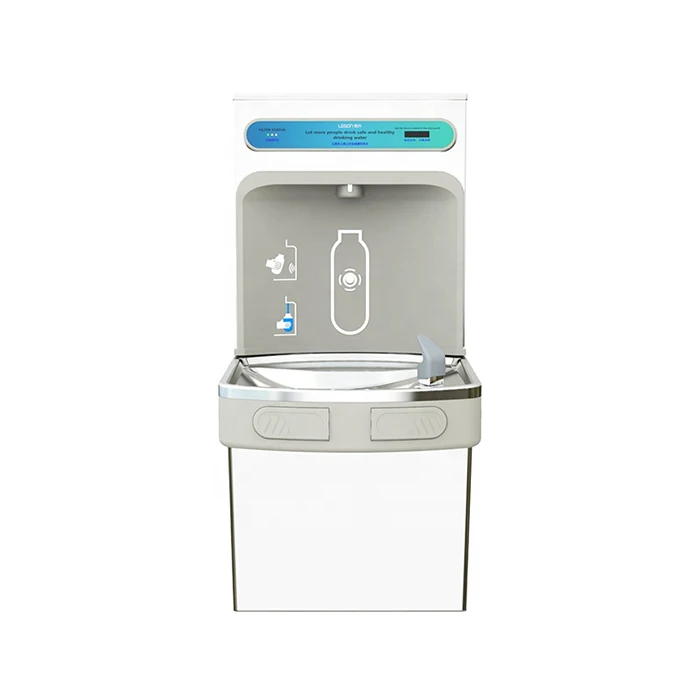 Beelili In wall mounted hot and cold water dispenser for airport and public area