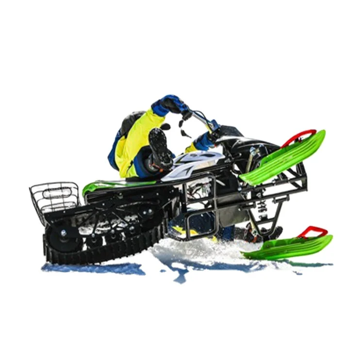 Snow Moto QK Snowmobile Gasoline Snow Scooter Snowmobile Powerful Chinese Max Top Customize Snow Scooter