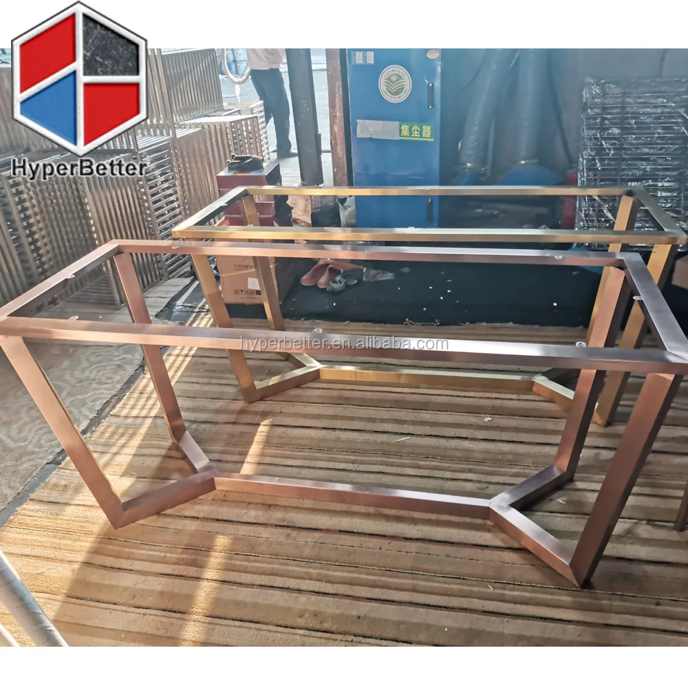 metal dining table legs