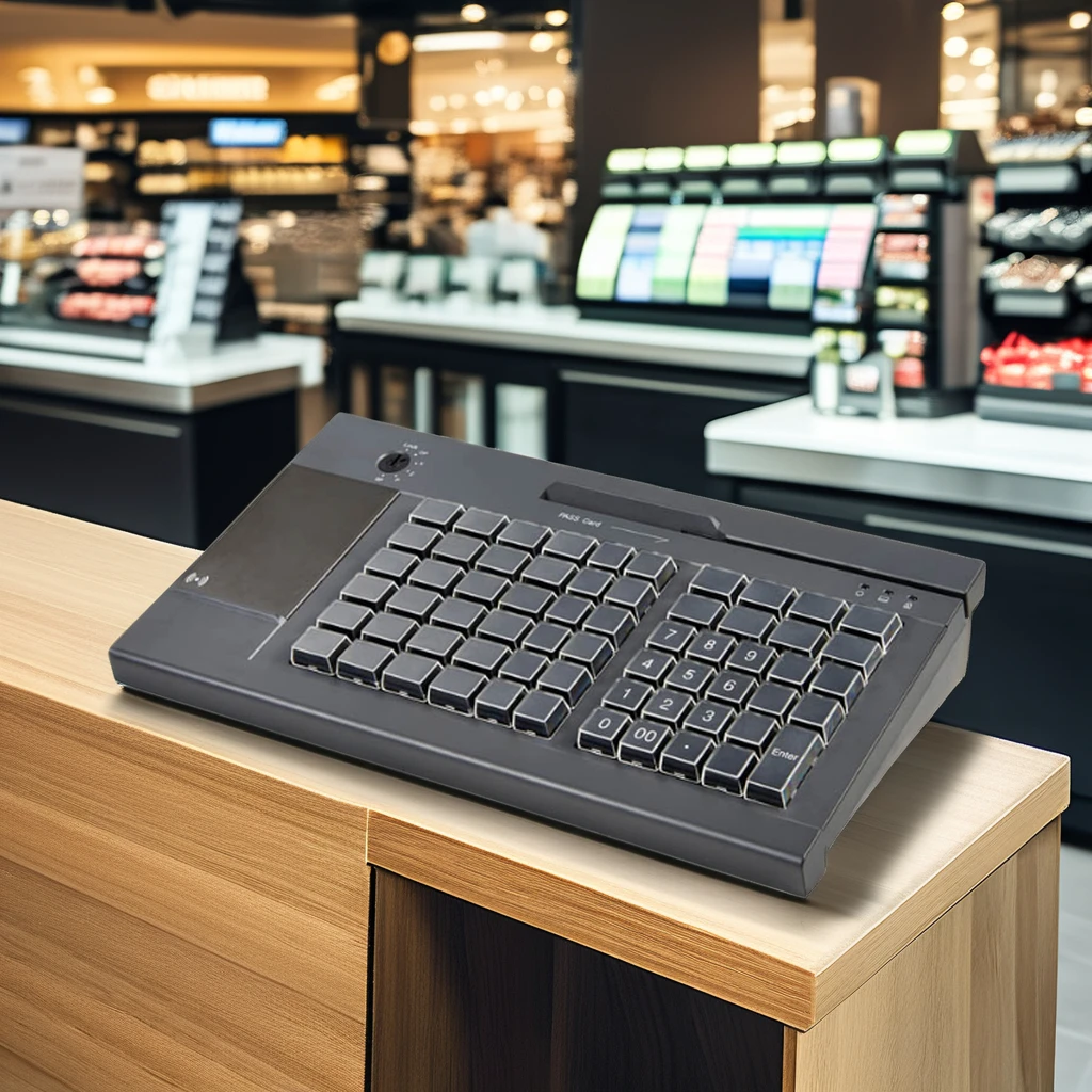 High Grade KB63 63 Keys Programmable Pos Keyboard forSystem Cashier Pos System