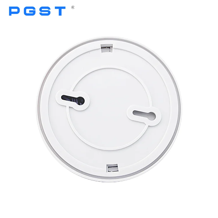 PGST Wireless smoke detector with mute function for smart home security system wireless smoke sensor for fire alarm host