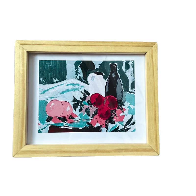 Modern Home Decoration Gallery Wall Pine Wood Photo Set Black White Walnut MDF Art Picture Deep Shadow Box Frame