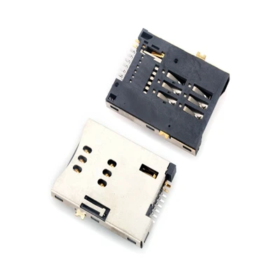 MUP High Quality push push type smart SIM card connector for PCB card connector used for IOT