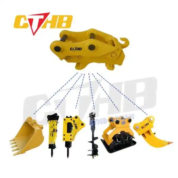 CTHB Hydraulic Quick Coupler Excavator Quick Hitch Adapter Q345B