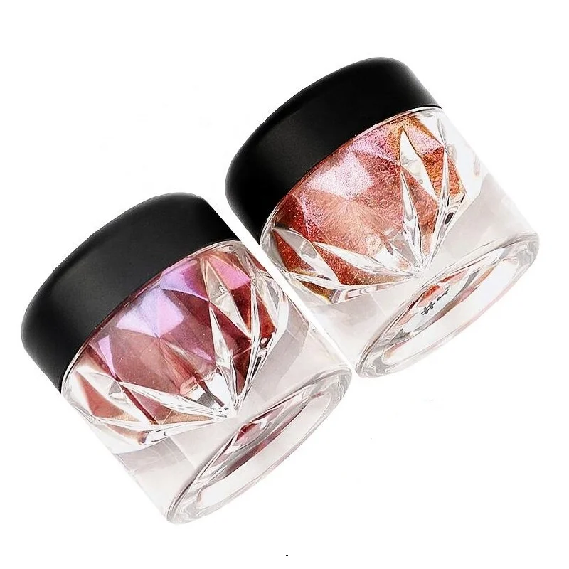 
Shimmer Glitter High Pigment Loose Eyeshadow Powder Chameleon Waterproof Vegan OEM Custom Private Label Eyeshadow Loose Powder 