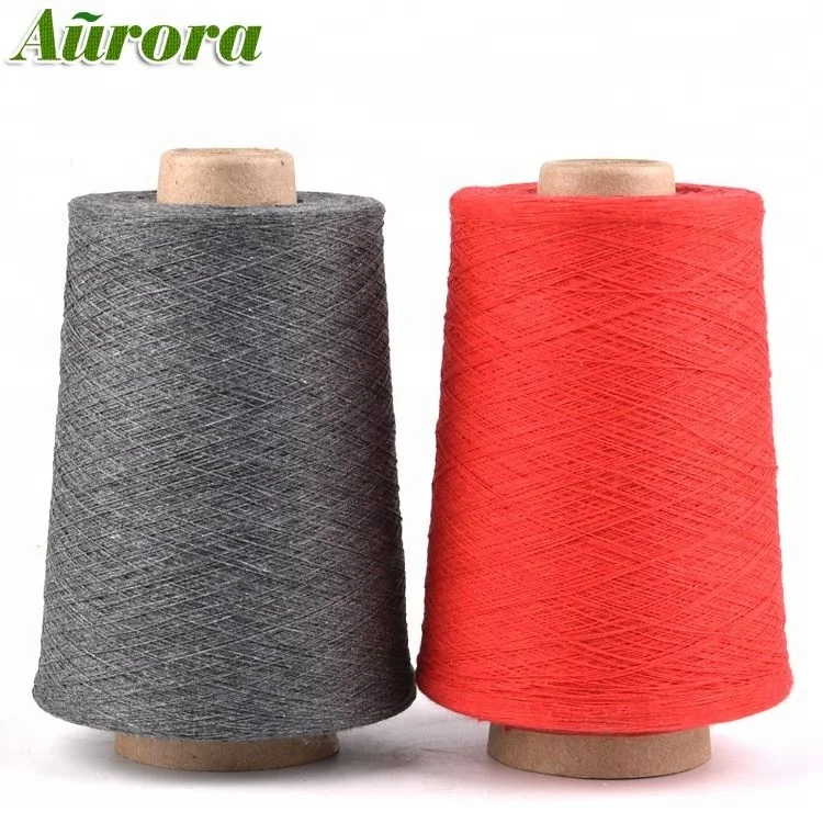 Raw Carded Compact Oe Open End  Weaving Knitting Yarn Cheap Price Ne 30/1 20/1  recycled Cotton  Yarn
