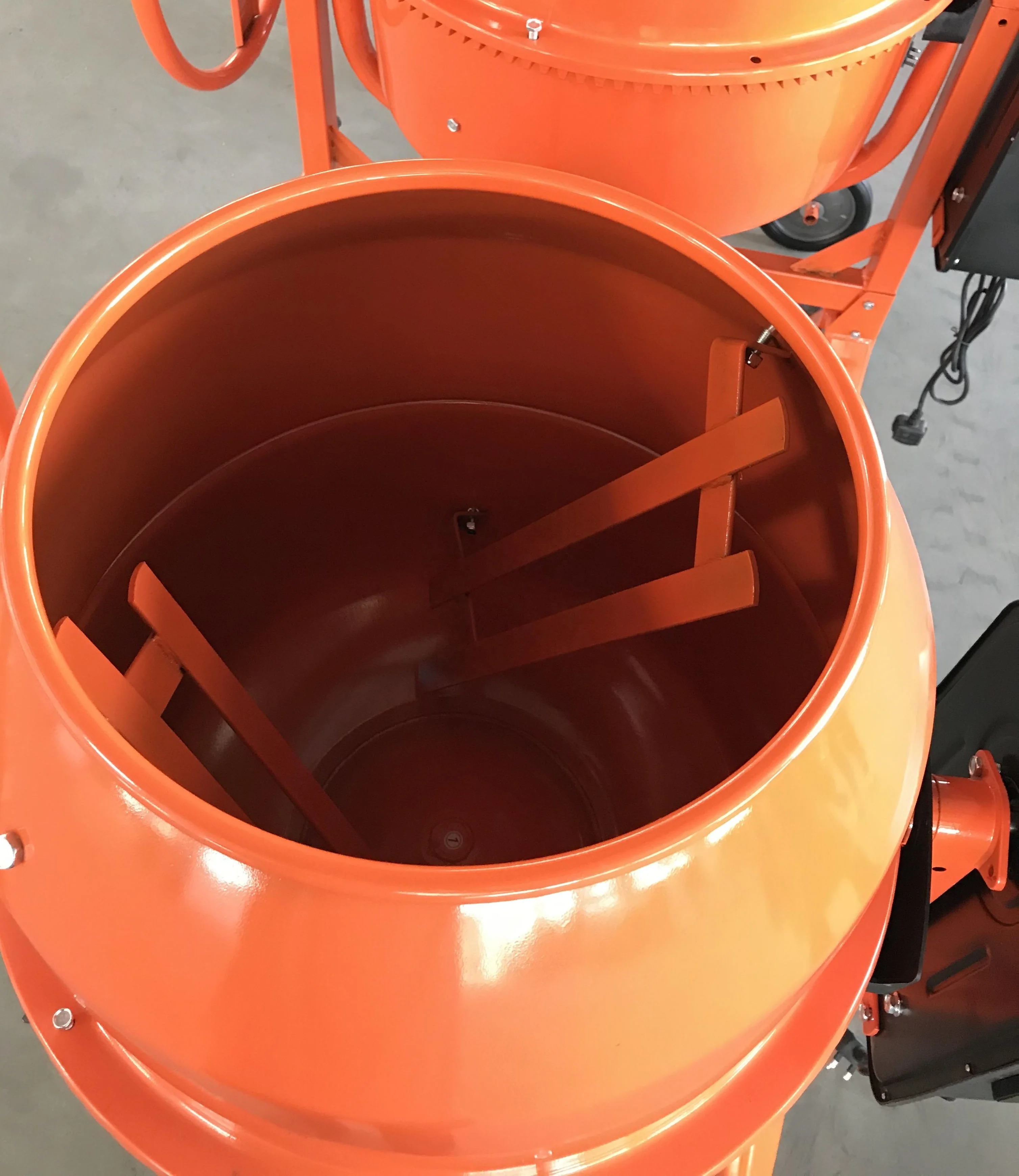 factory direct CE certificate 180L portable concrete mixer with Pedal for construction