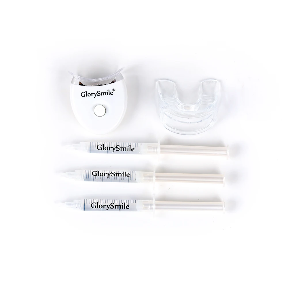 CE Approved Best Tooth Bleaching Whitening Gel Set Custom  Led Teeth Whitening Home Kit Private Logo