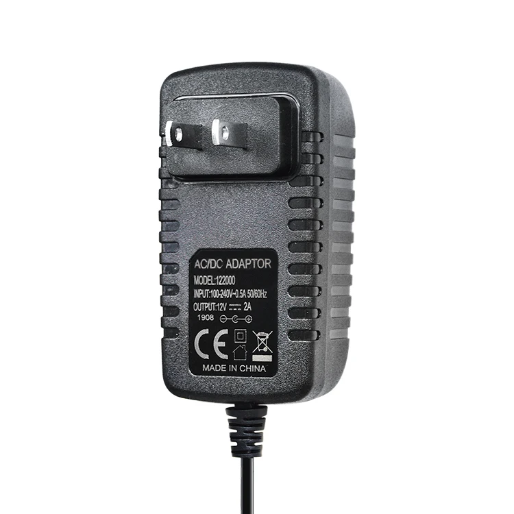 Guangdong Manufacturer Free Sample Universal AC 24v 1a Power Adapter For Laptop, Massage Chair, Printer