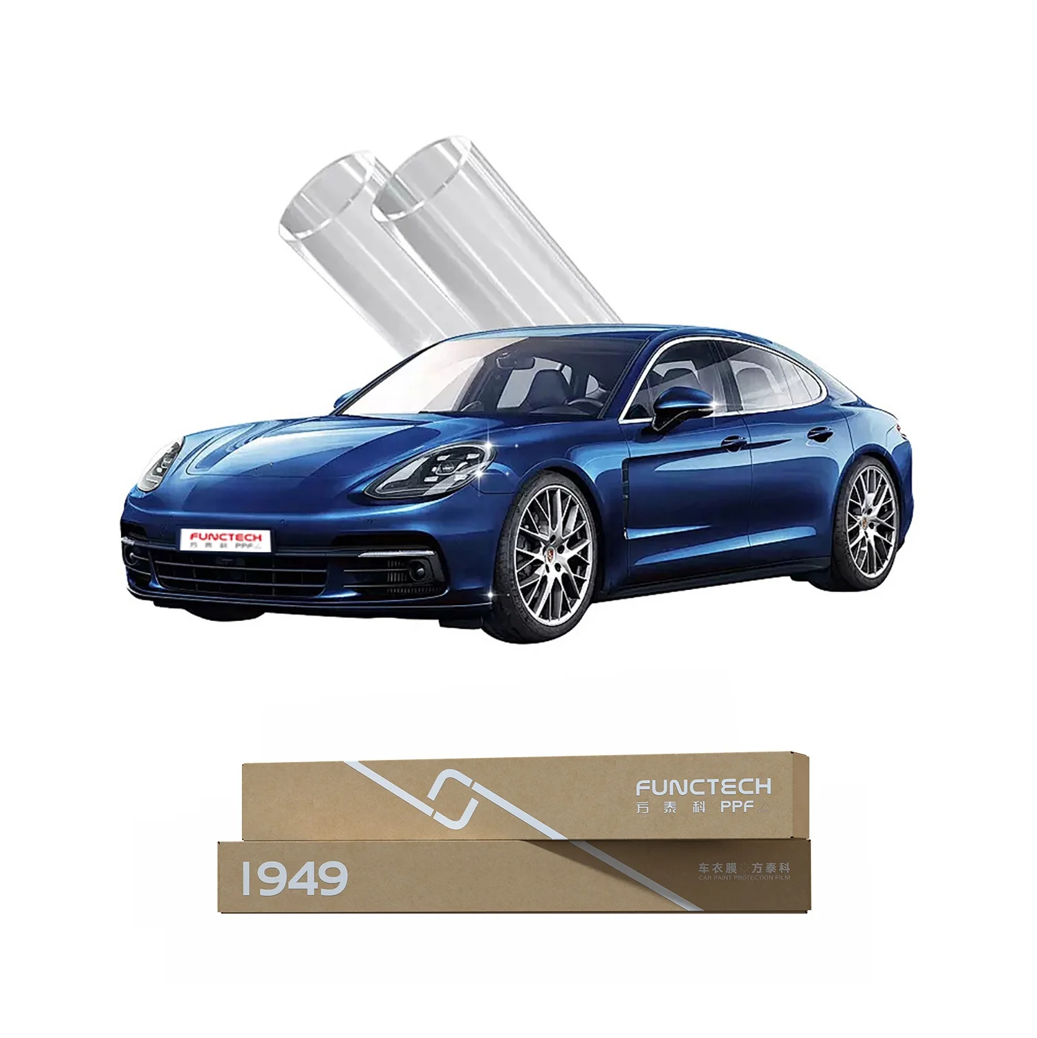 Free Sample High Gloss 8.5mil Base Film Thickness TPU Clear PPF Protection Film Glossy Car Wrap Protective Film