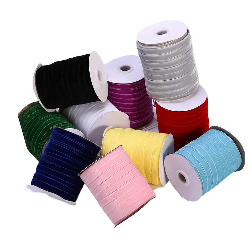 Velvet Ribbon for DIP Wholesale High Quality Velvet Ribbon Christmas Tape Gift Packing Ribbon