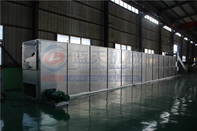 
USA customers interested mesh belt type continuous hemp drying equipment 