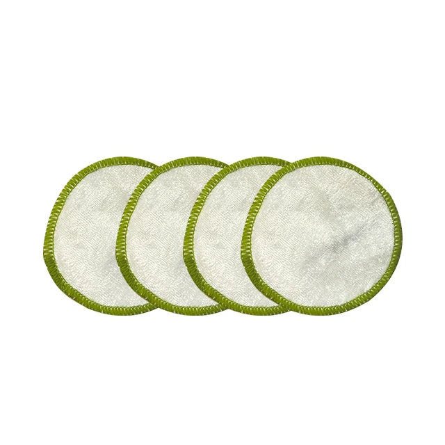Almohadilla Removedora Washable Eco-friendly Reusable Bamboo Make Up Remover Pads For All Skin Types