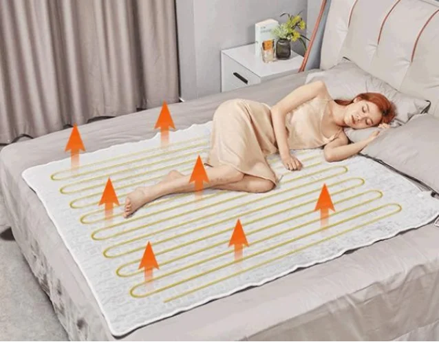 Hot Selling Small Electric Heated Blankets Portable Warm Soft Plush Throw Heated Blanket